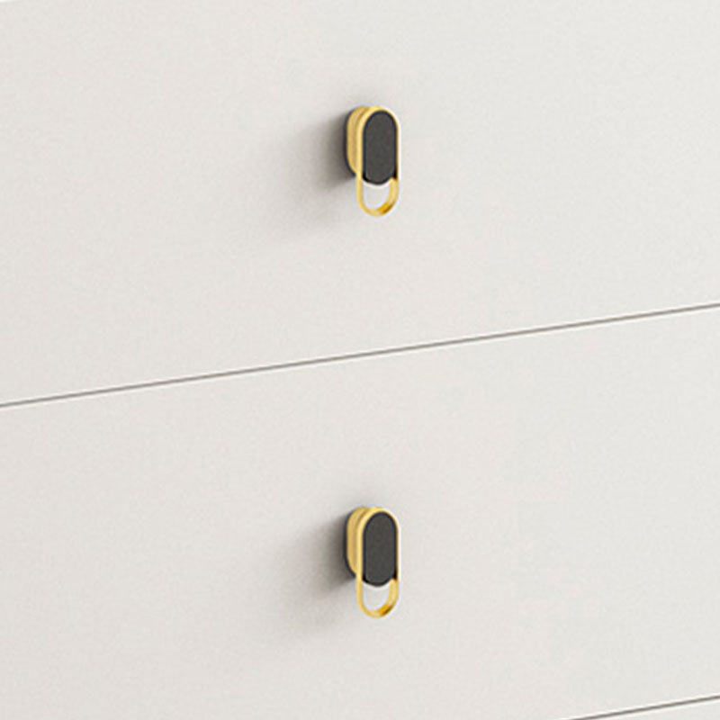 Stone Contemporary Storage Chest Bedroom Chest with Black Legs