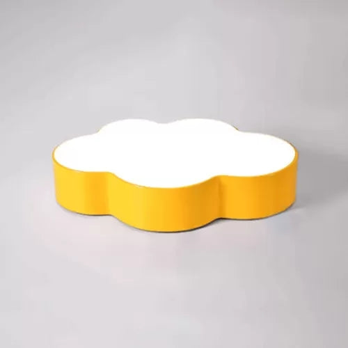 Candy Colored Cloud Flush Ceiling Light Cartoon Acrylic Ceiling Lamp for Kids Room