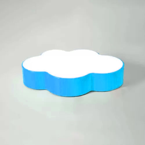 Candy Colored Cloud Flush Ceiling Light Cartoon Acrylic Ceiling Lamp for Kids Room