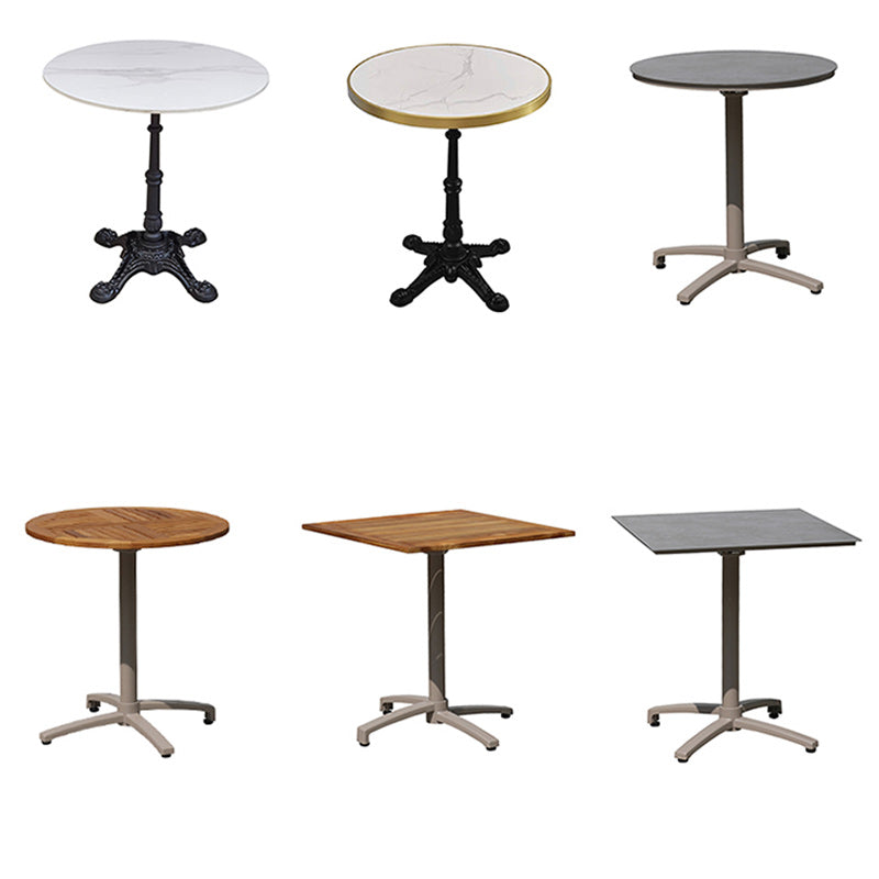 Industrial Style Courtyard Table Homestay Outdoor Open-air Bistro Table