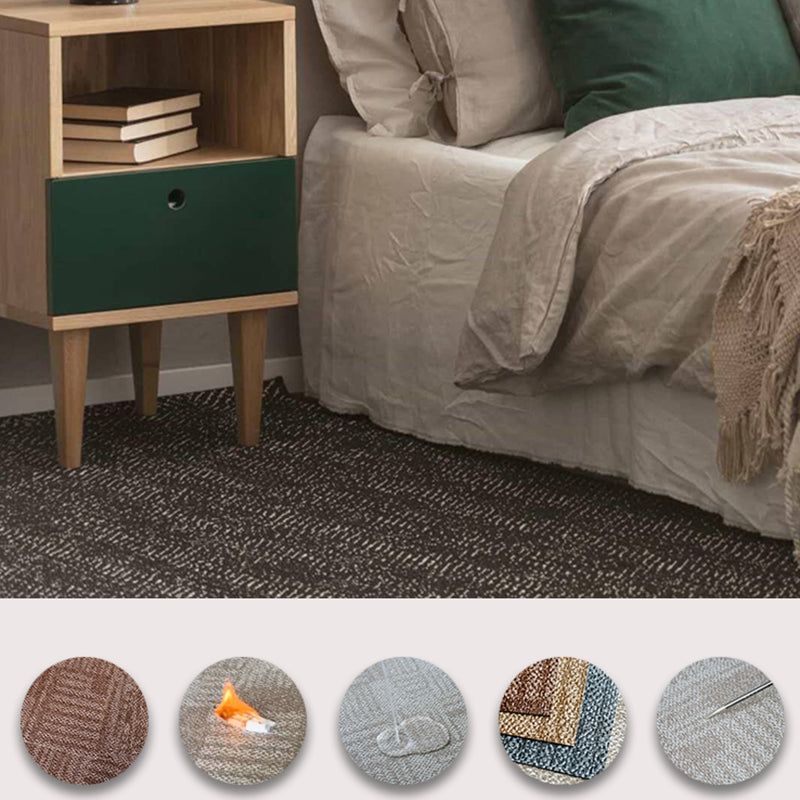 Living Spaces Square Vinyl Flooring Peel and Stick Fabric Look PVC Flooring