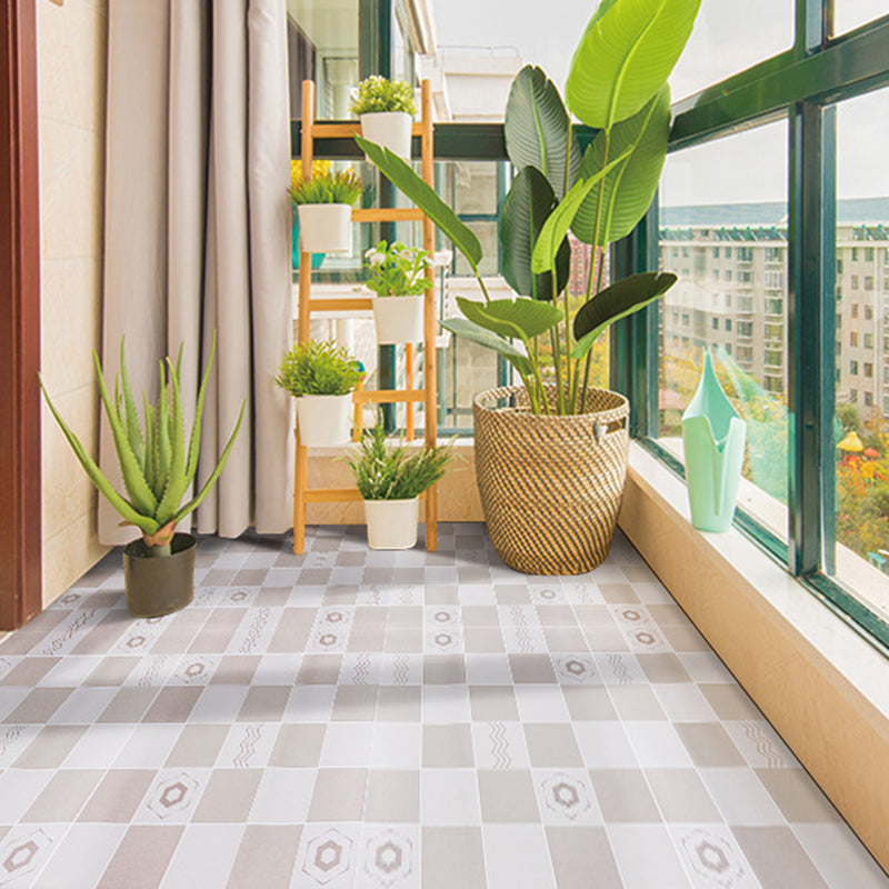 24" x 118" x 6mm Vinyl Flooring Living Spaces Peel and Stick PVC Flooring