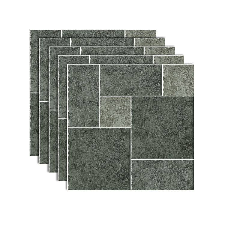 Square Peel & Stick Vinyl Flooring 24" x 24" x 4.6mm PVC Flooring