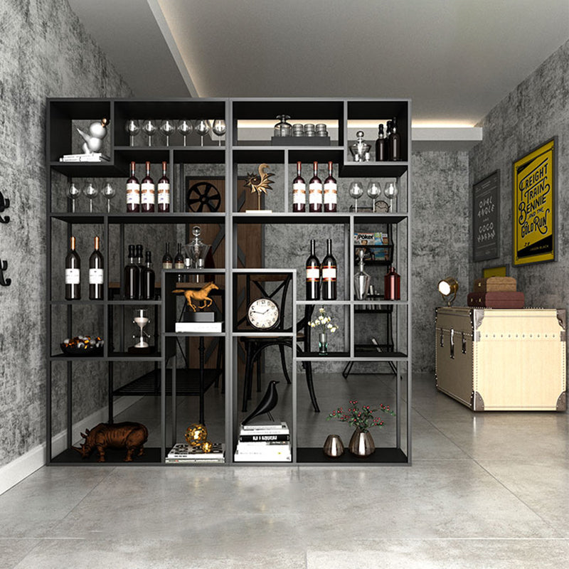 Industrial Antique Finish Shelf Bookcase Etagere Metal Bookshelf