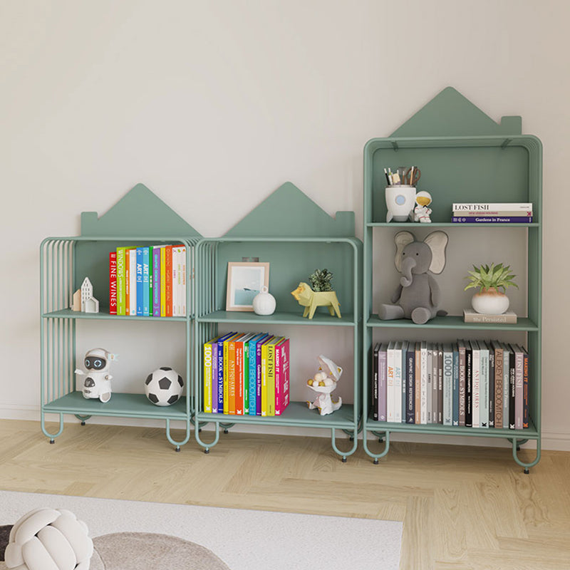 Scandinavian Standard Bookshelf Metal Shelves Included Bookcase