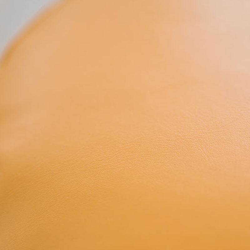 Modern Pouf Ottoman Faux Leather Upholstered Solid Color Square Ottoman