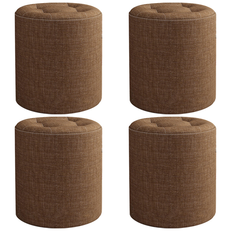 Modern Round Standard Grey Tear Resistant Standard for Drawing Room