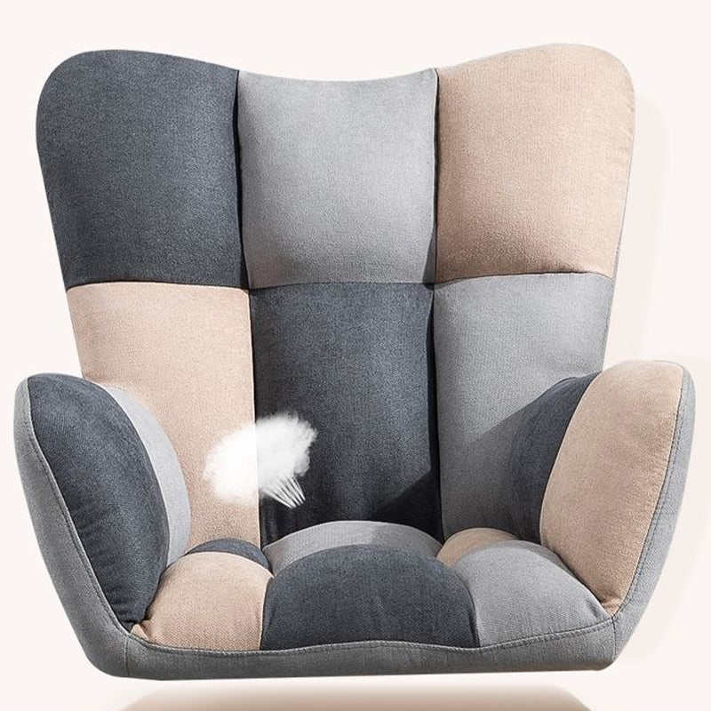 Contemporary Nursery Sofa Rocking Chair Indoor Living Room Rocking Chair with Ottoman