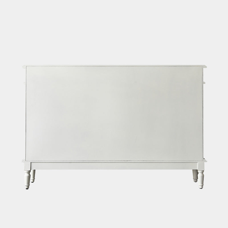 Industrial Painted Accent Cabinet Two/Three Drawers Wood Chest