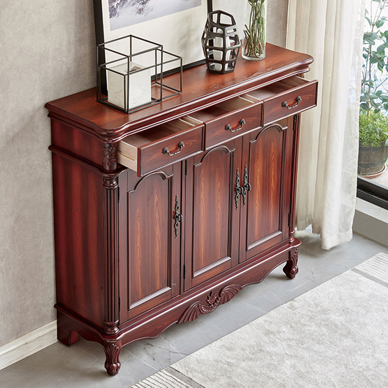 43.7" Tall Rectangular Accent Cabinet 2/3 - Drawer Accent Cabinet - Wood