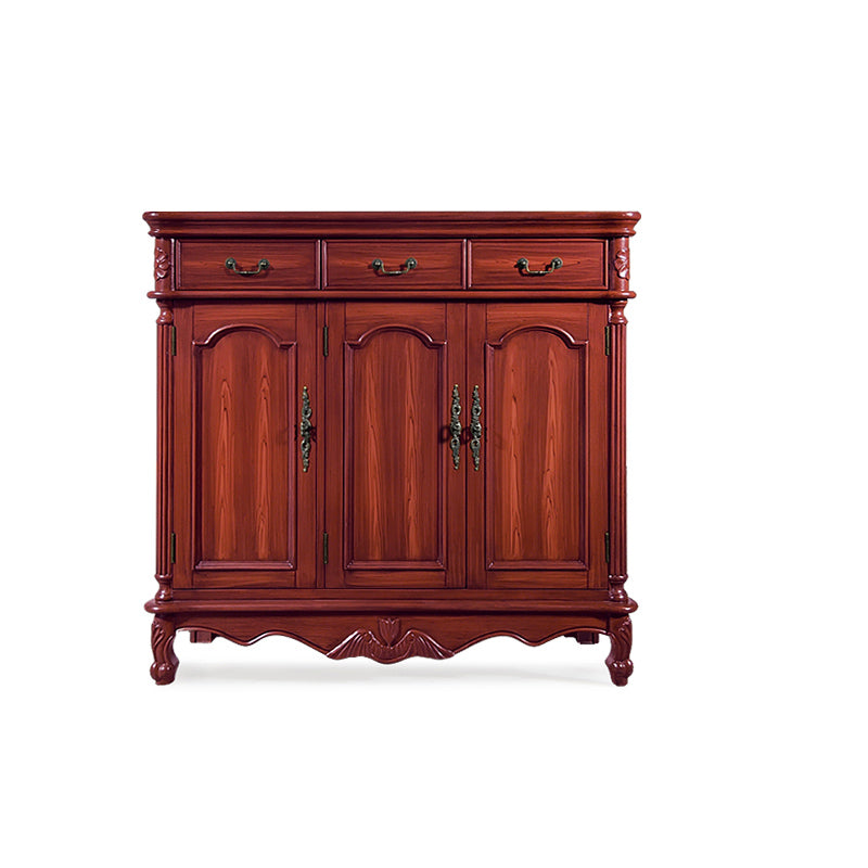 43.7" Tall Rectangular Accent Cabinet 2/3 - Drawer Accent Cabinet - Wood