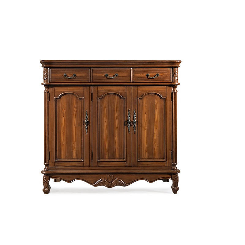 43.7" Tall Rectangular Accent Cabinet 2/3 - Drawer Accent Cabinet - Wood