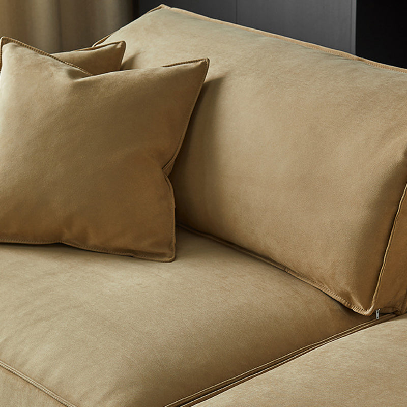 Faux Leather Sofa Tuxedo Arm Contemporary Settee for Living Room