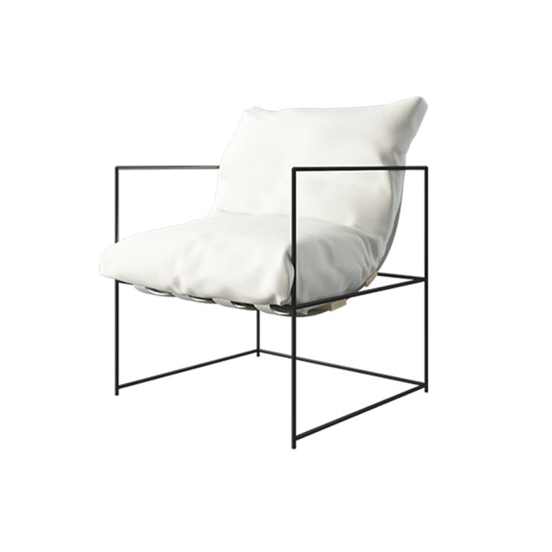 Modern White Stain Resistant Seating Tuxedo Arm Sofa for Bonus Room