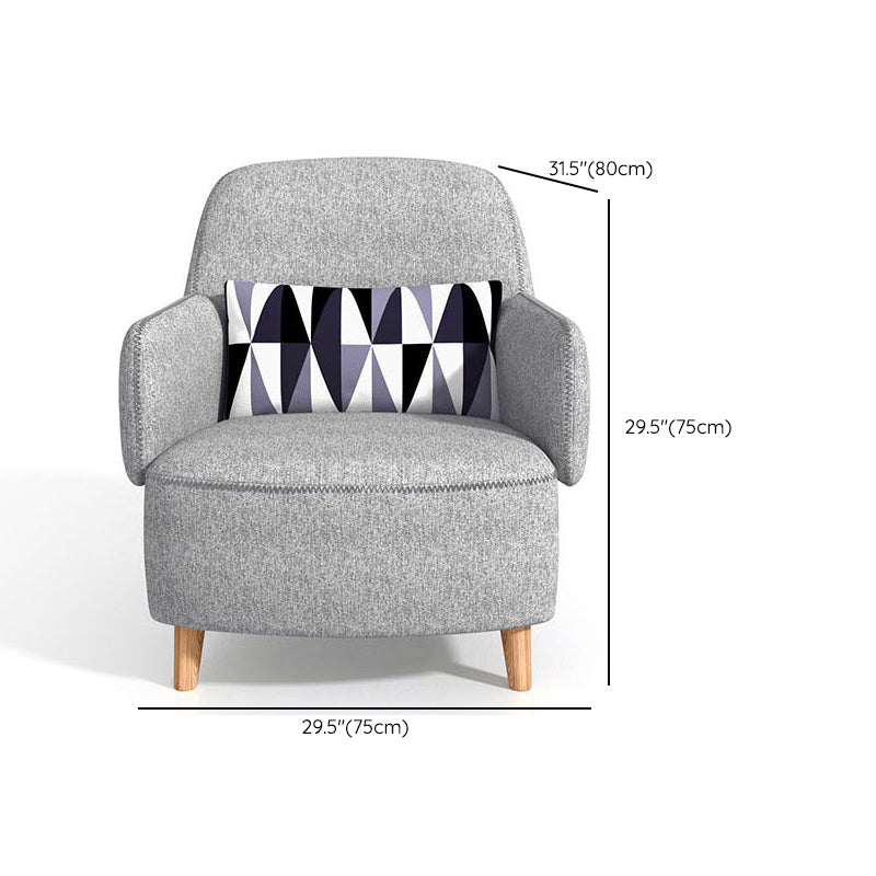 Pillow Top Arm Seating Faux Leather Sofa Contemporary Cushions