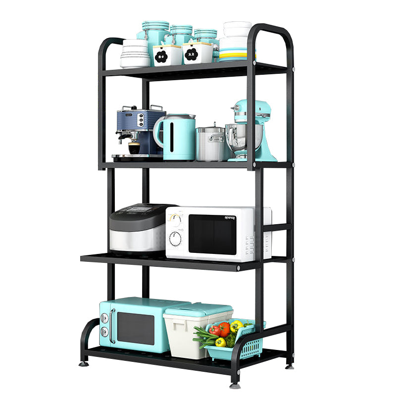 Dining Room Prep Table Contemporary Style Open Storage Prep Table