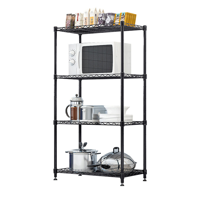 Dining Room Prep Table Contemporary Style Open Storage Prep Table