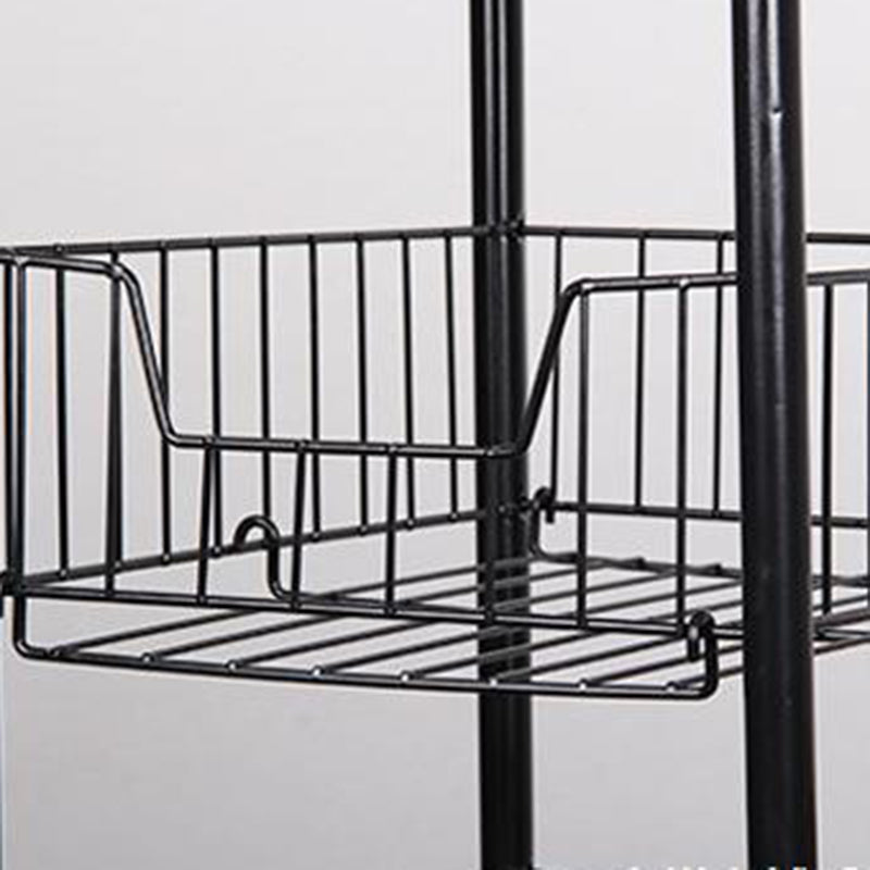 Dining Room Prep Table Contemporary Style Open Storage Prep Table