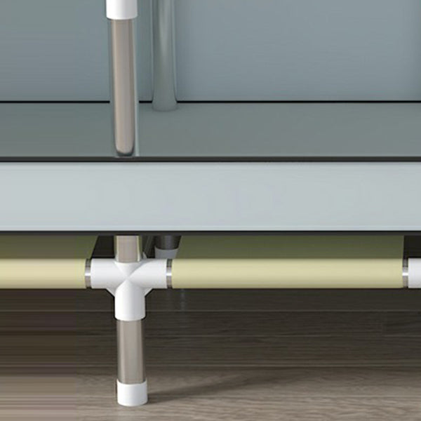 Hinged Wardrobe Closet with Legs Contemporary Wardrobe Armoire