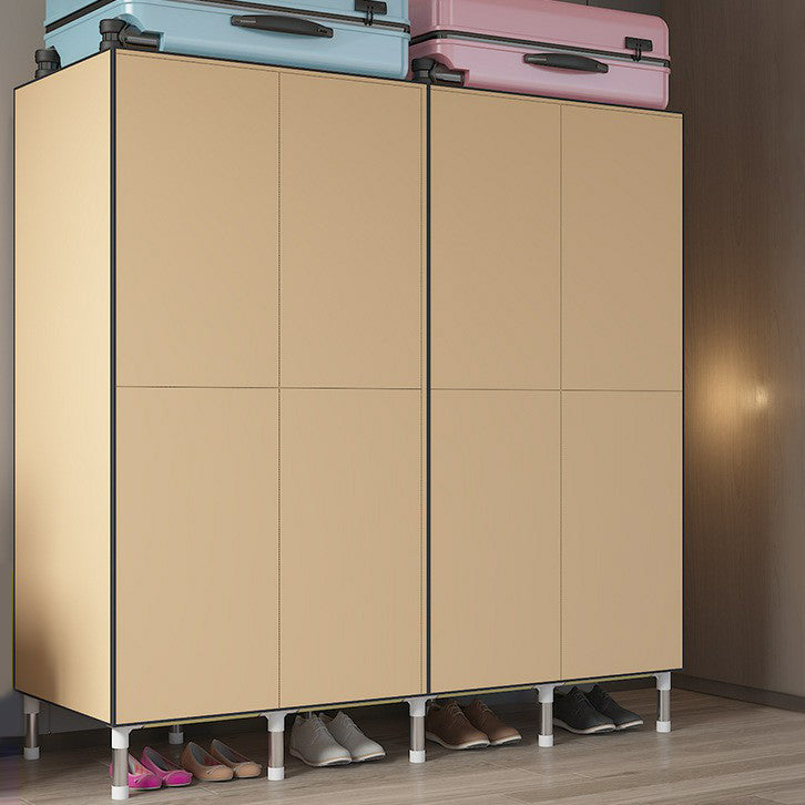 Hinged Wardrobe Closet with Legs Contemporary Wardrobe Armoire