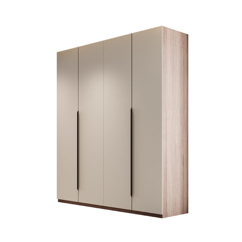 Hinged Wardrobe Cabinet Engineered Wood Wardrobe Armoire for Bedroom