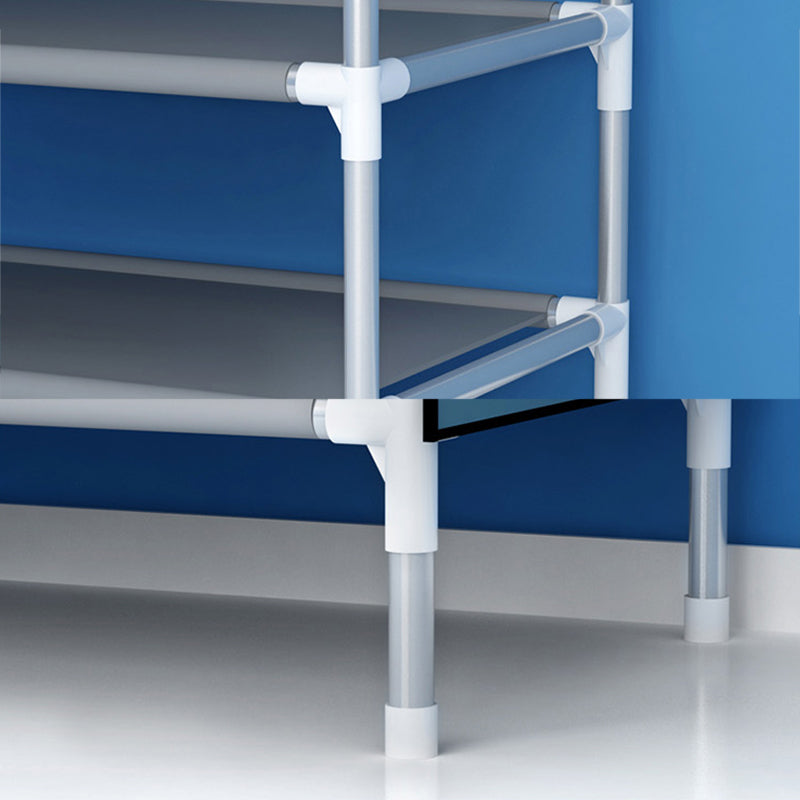 Steel Wardrobe Armoire with Drawer Modern Wardrobe Cabinet for Home