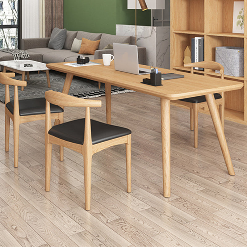 Contemporary Solid Wood Dining Table Natural Dining Table for Dining Room