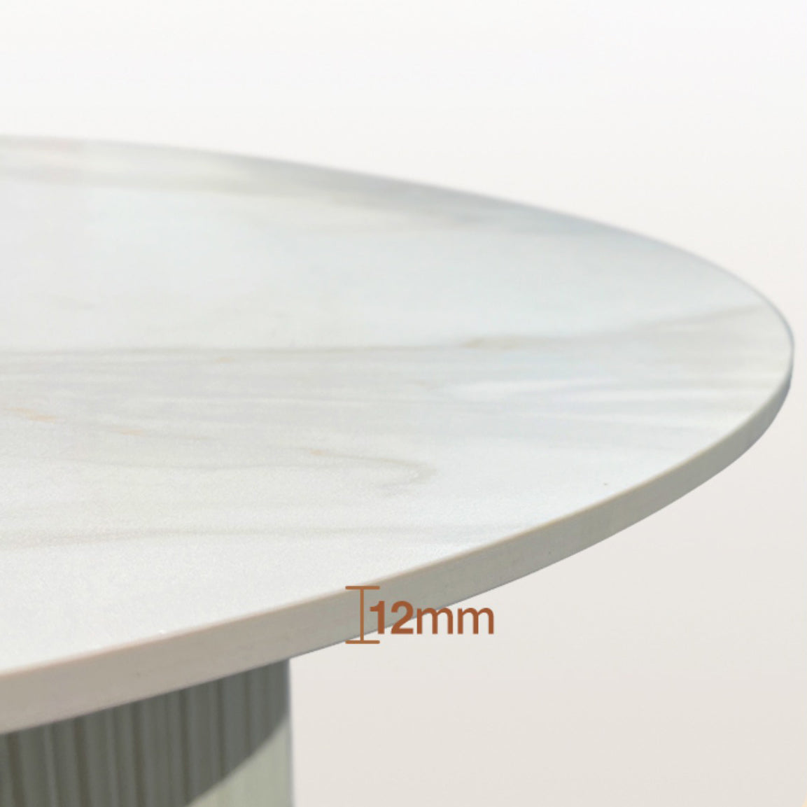 White Double Pedestal Dining Table Modern Stone Top Dining Table
