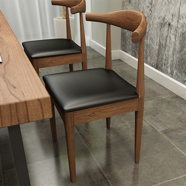 Solid-Top Dining Set 1/5 Pcs Industrial Metal Frame Dining Table and Chairs