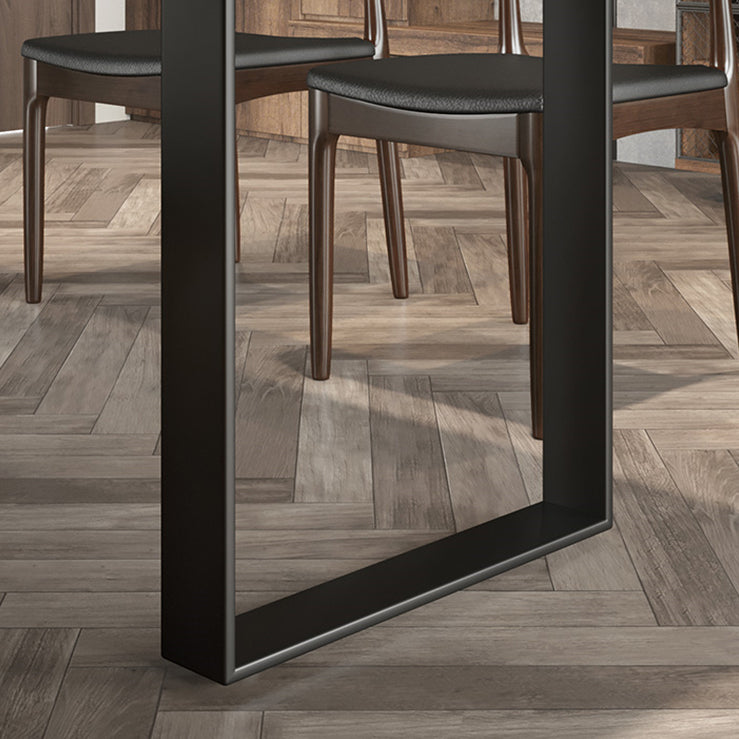 Rectangle Dining Table Set 1/5/7 Pcs Solid Wood Dining Table and Chairs