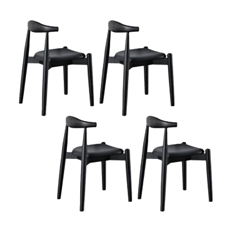 Modern Dining Set 1/4/5/6/7 Pcs Ash Solid Wood Dining Table and Chairs