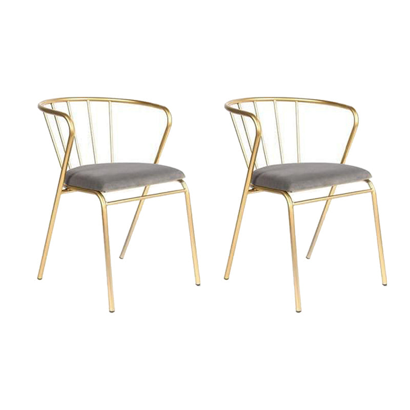 Contemporary Kitchen Dining Arm Chairs Windsor Back Chairs in Grey