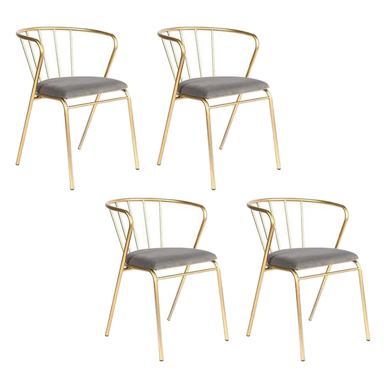 Contemporary Kitchen Dining Arm Chairs Windsor Back Chairs in Grey