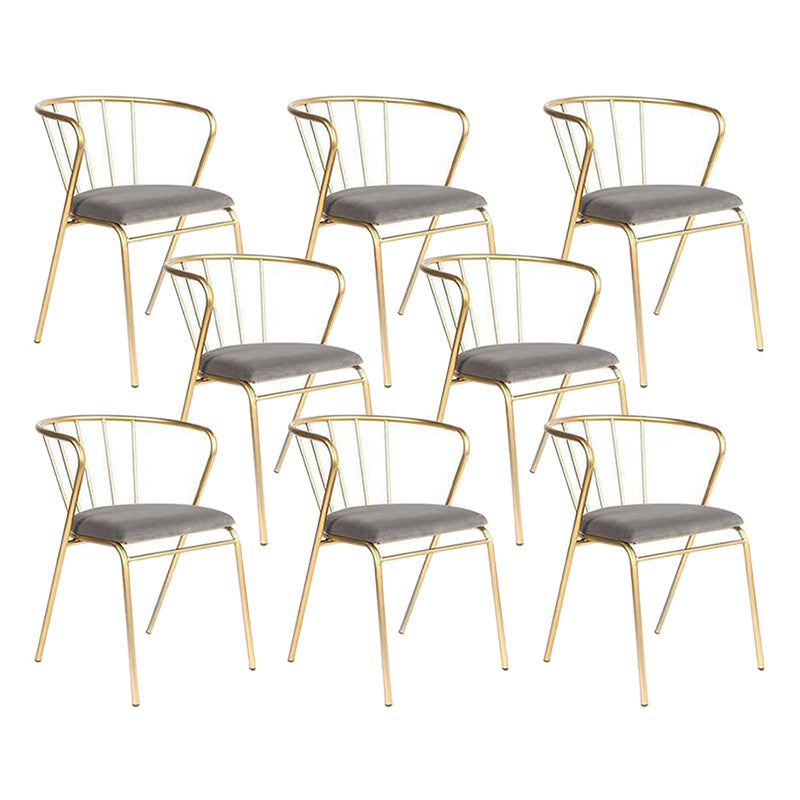 Contemporary Kitchen Dining Arm Chairs Windsor Back Chairs in Grey