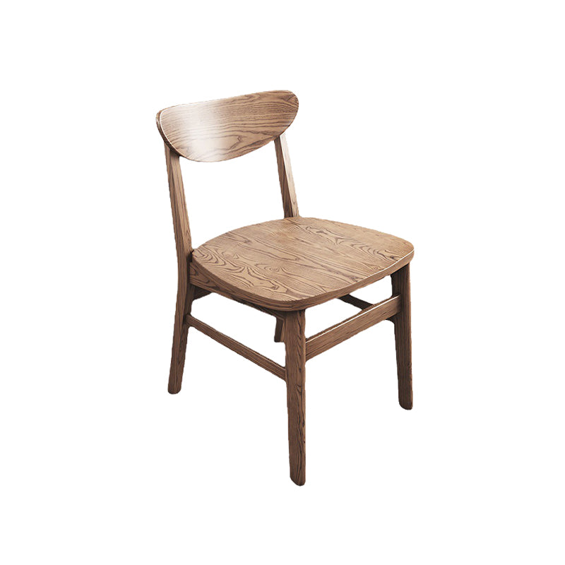 Modern Side Chair Solid Wood Indoor Dining Chair for Living Room