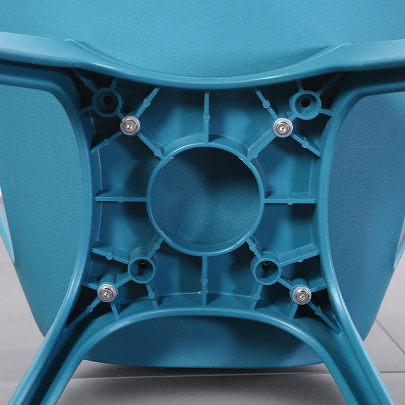 Contemporary Kitchen Dining Chair Vinyl Open Back Side Chair