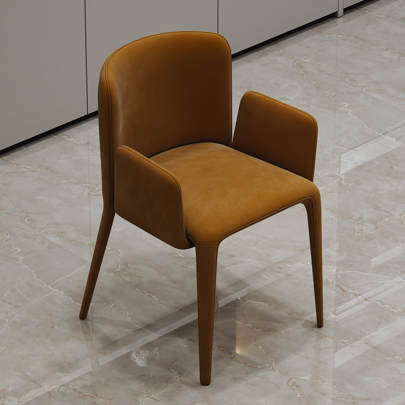 Parsons Dining Chair Modern Velvet Indoor Dining Chair for Living Room