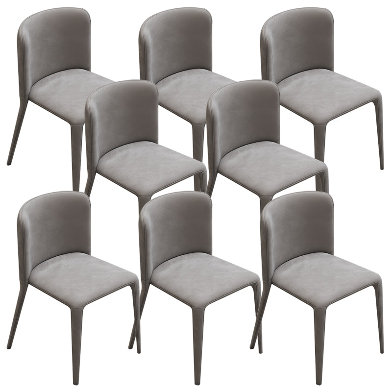 Parsons Dining Chair Modern Velvet Indoor Dining Chair for Living Room