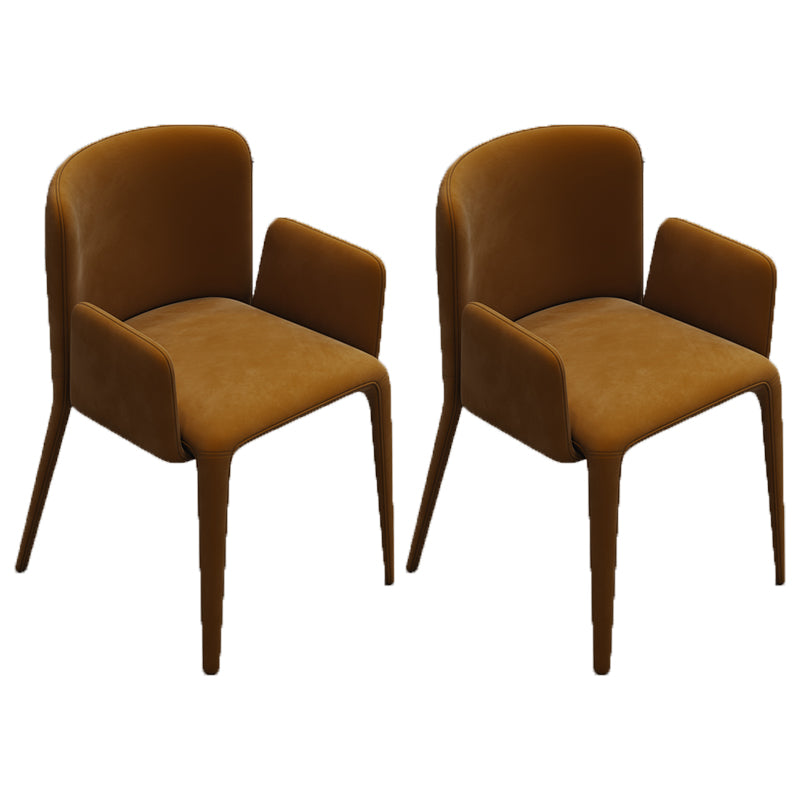 Parsons Dining Chair Modern Velvet Indoor Dining Chair for Living Room