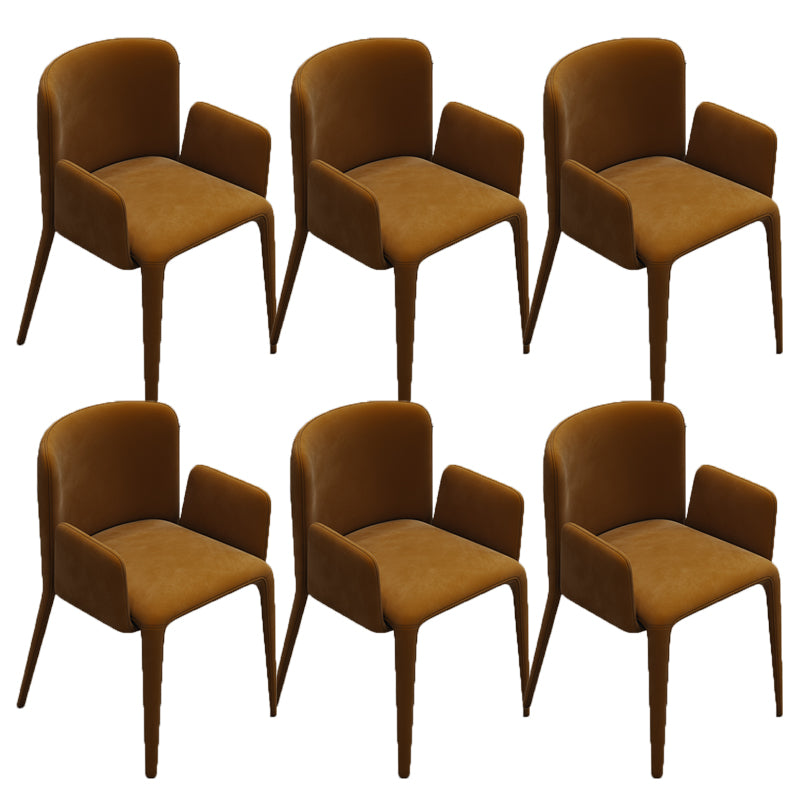 Parsons Dining Chair Modern Velvet Indoor Dining Chair for Living Room