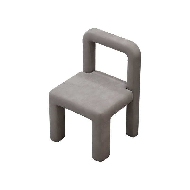 Modern Parsons Dining Chair Velvet Dining Chair for Dining Room