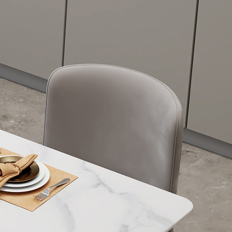 Modern Parsons Dining Chair Velvet Dining Chair for Dining Room