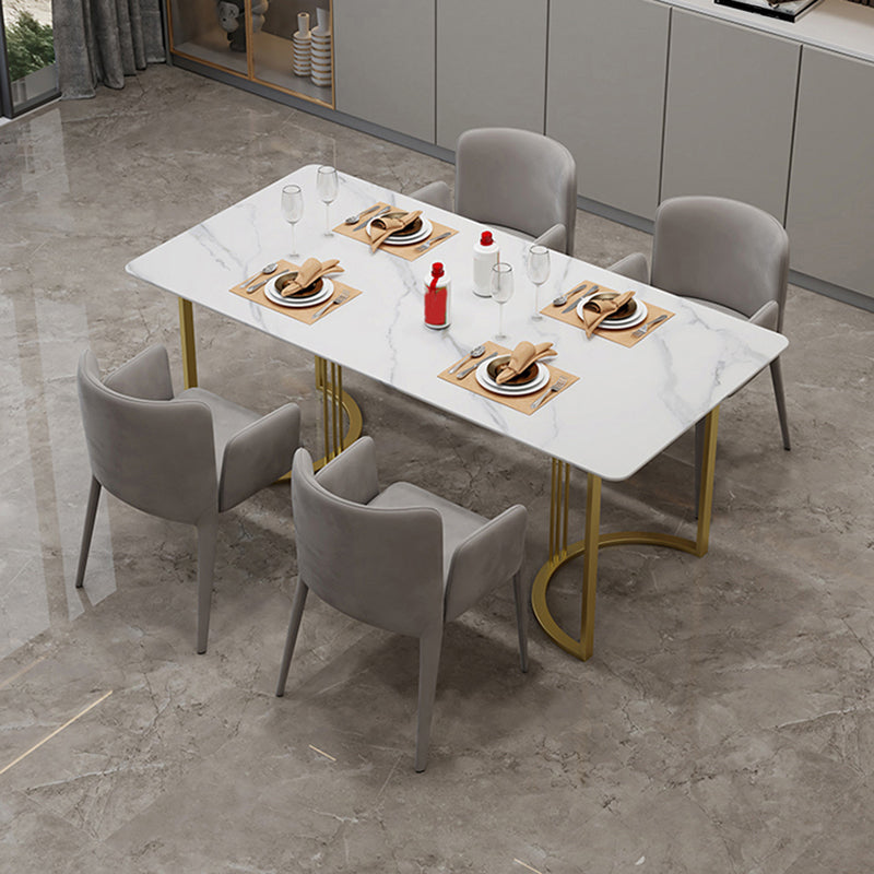 Modern Parsons Dining Chair Velvet Dining Chair for Dining Room