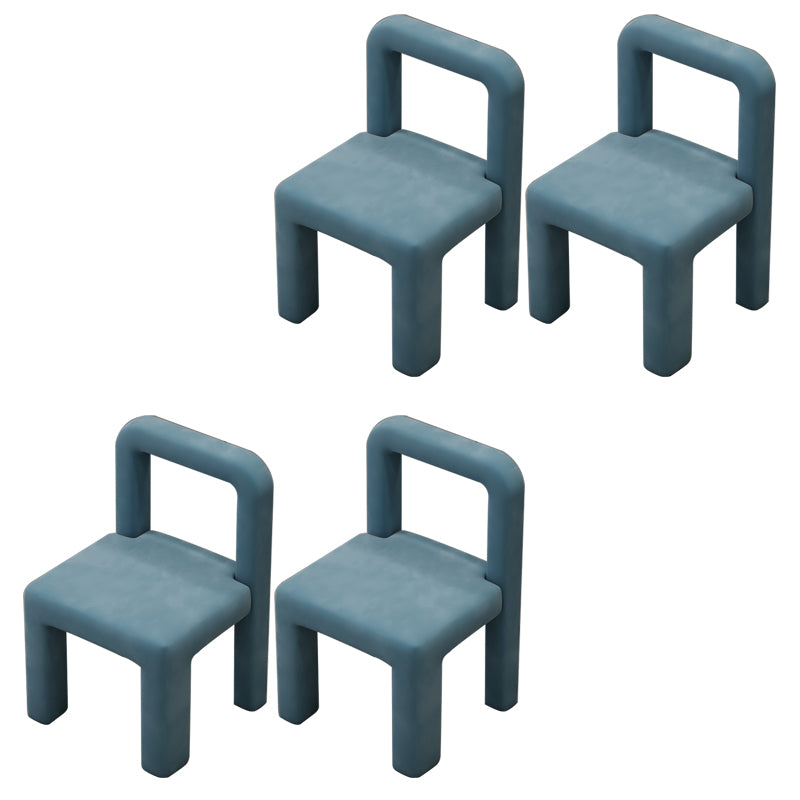 Modern Parsons Dining Chair Velvet Dining Chair for Dining Room