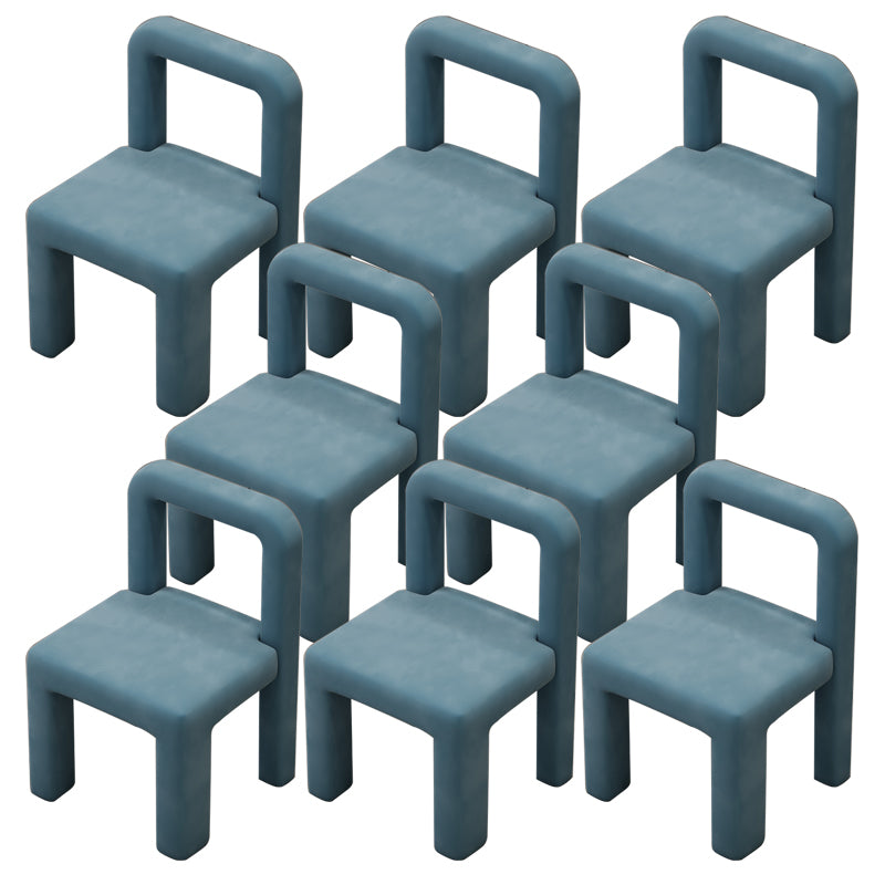 Modern Parsons Dining Chair Velvet Dining Chair for Dining Room