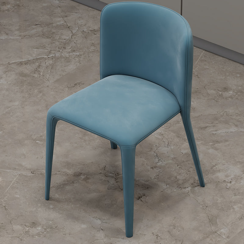 Modern Parsons Dining Chair Velvet Dining Chair for Dining Room