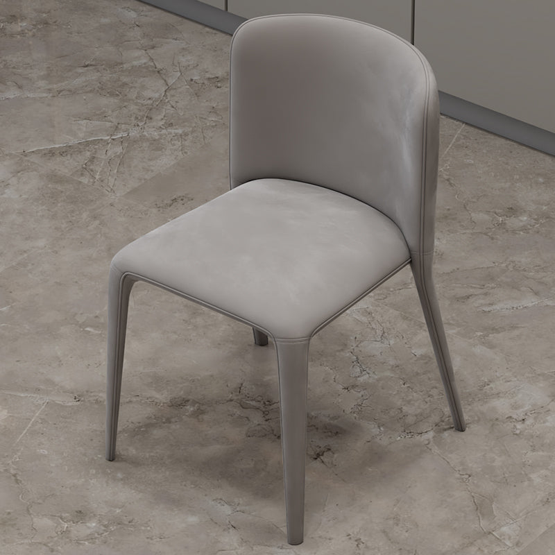 Modern Parsons Dining Chair Velvet Dining Chair for Dining Room
