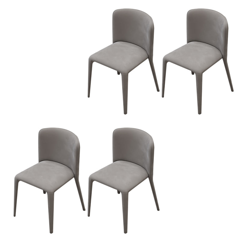 Modern Parsons Dining Chair Velvet Dining Chair for Dining Room