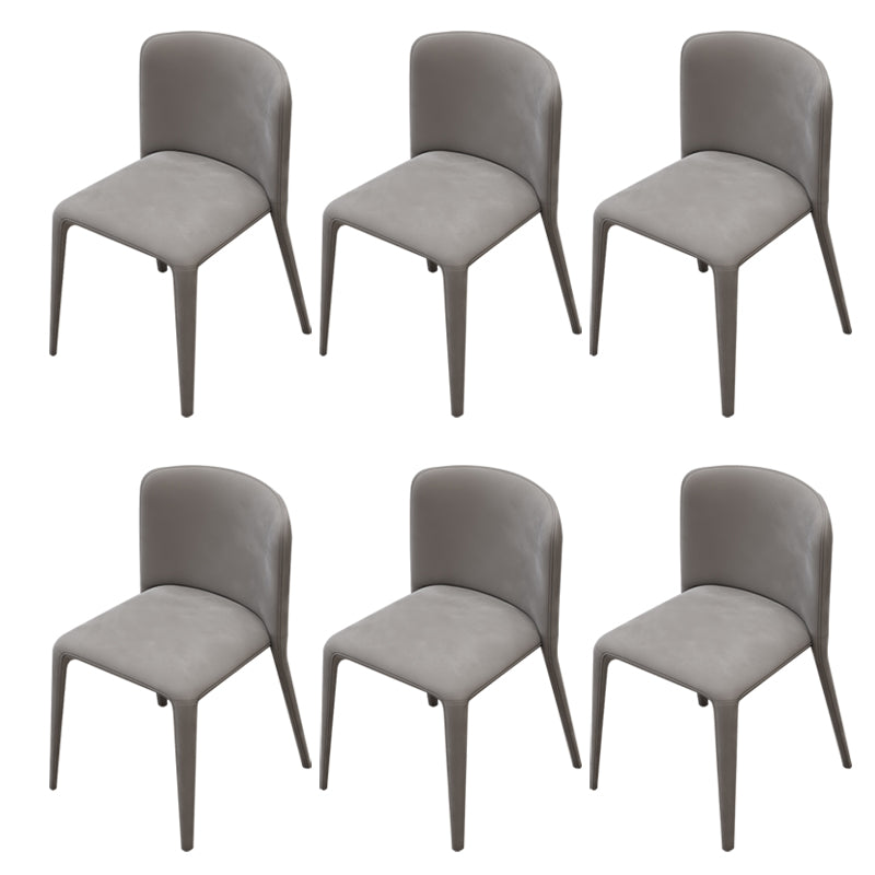 Modern Parsons Dining Chair Velvet Dining Chair for Dining Room