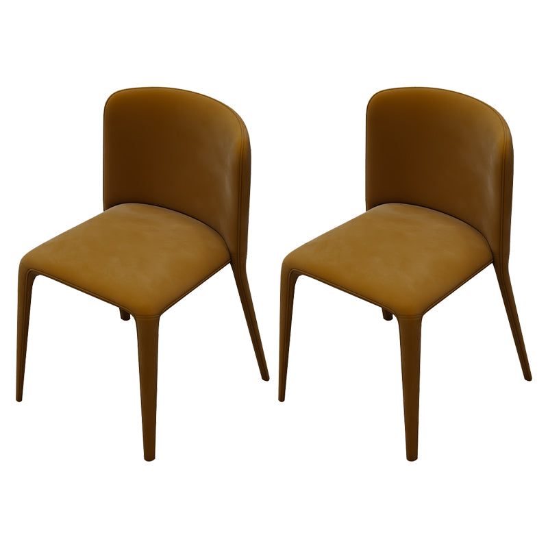 Modern Parsons Dining Chair Velvet Dining Chair for Dining Room